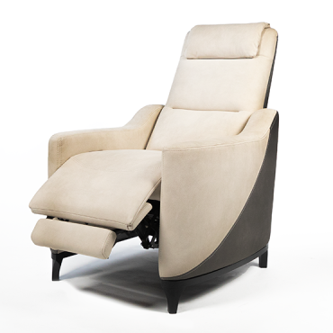 Cadeirão Vicente Relax elétrico com duplo pousa-pés